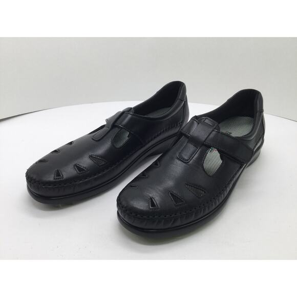 SAS Roamer Slip On Loafers Black 7S Womens Comfort Shoes New - Picture 7 of 9